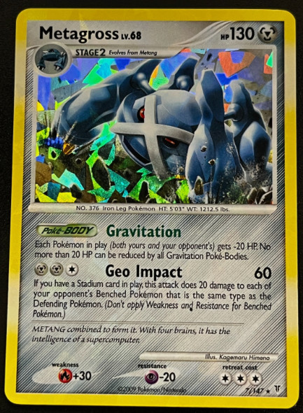 Metagross - 7/147 -  Holo Rare - Supreme Victors -  NM/M