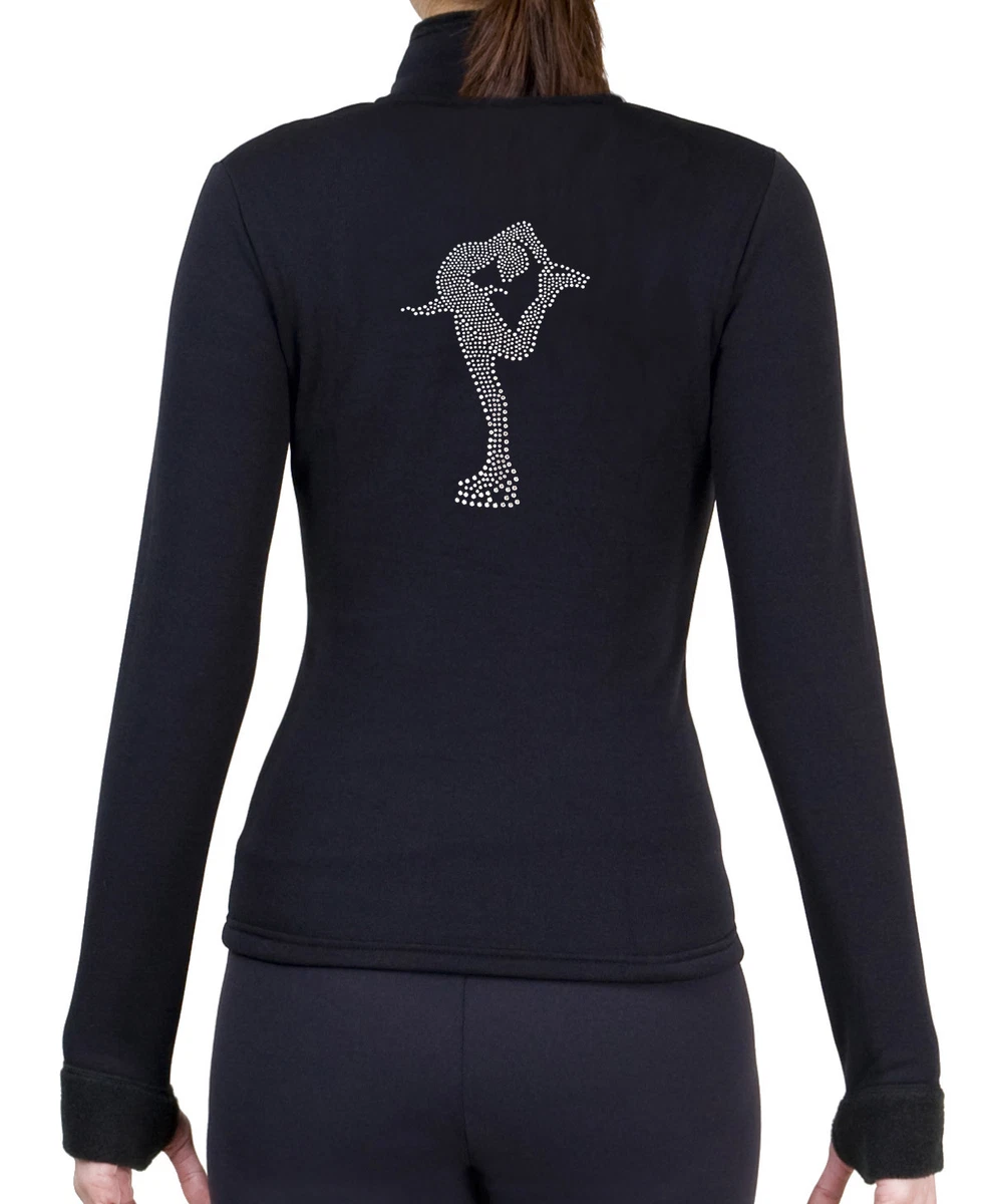Ice skating shop jacket with rhinestones