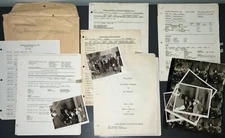 DRANGO (1957) Rare Jeff Chandler Civil War Prod Pkg ~Script+Notes+Pix+Scheds+COA