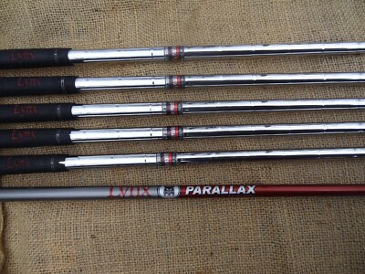 Lynx PARALLAX HXI #3h,6-PW Combo Iron Set ⛳ Graphite & Steel
