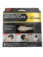 3M Large Hole Repair Backer Plate 1 Plate Per Box -  PACK OF 2