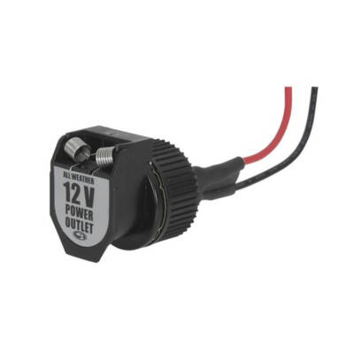 Weatherproof Cigarette Lighter Socket 15A Spring Loaded Fully Sealed ...