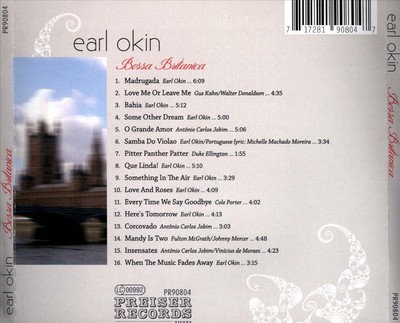 EARL OKIN - BOSSA BRITANNICA NEW CD