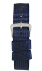 Fossil Watch Band Navy Blue Nylon Replacement Durable One Piece Strap 18mm