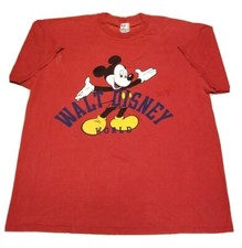 Vintage 90s Mickey Mouse T-Shirt 2XL Mickey Walt Disney World Made in USA