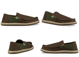 sanuk hemp olive