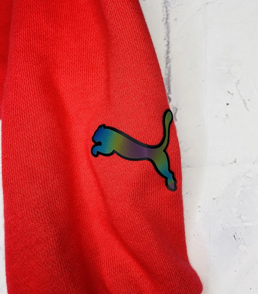 Puma AMG Petronas Formula 1 Team Men's Red Hoodie; M - Image 4 of 4