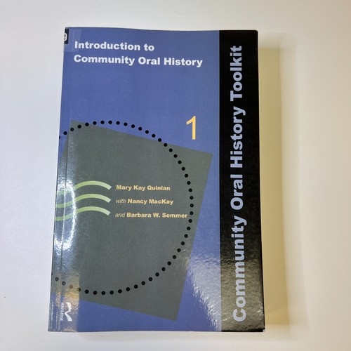 Community Oral History Toolkit Series Lot 1-5 by MacKay, Quinlan, Sommer - Picture 7 of 22