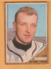 Moe Drabowsky Cincinnati Reds 1962 Topps #331 Windsor Connecticut 13Z