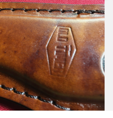 LEATHER SHEATH FOR SCHRADE OLD TIMER 152OT SHARP FINGER hunting