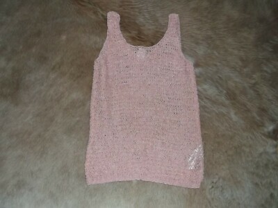 Vero Moda Women's Top Orange/Sheer Size M Basic Must See!!