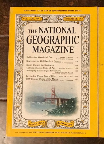 National Geographic 1959 Various Month - PICK 1 Feb Mar Apr May June Jul Aug Sep - Imagen 42 de 56
