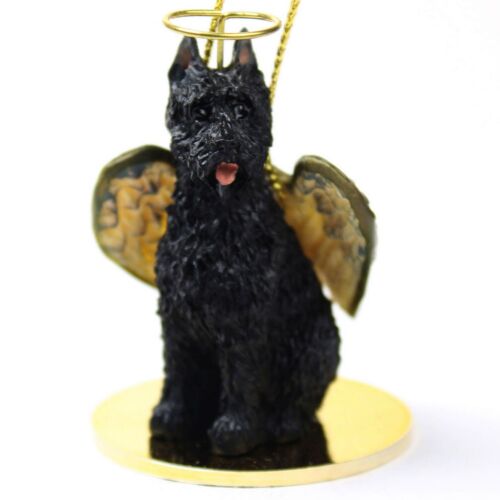 Bouvier Ornament Angel Figurine Hand Painted - Picture 1 of 1