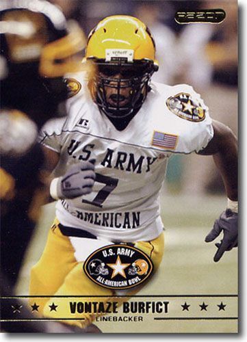 100) VONTAZE BURFICT 2009 Army Arizona State Cincinnati