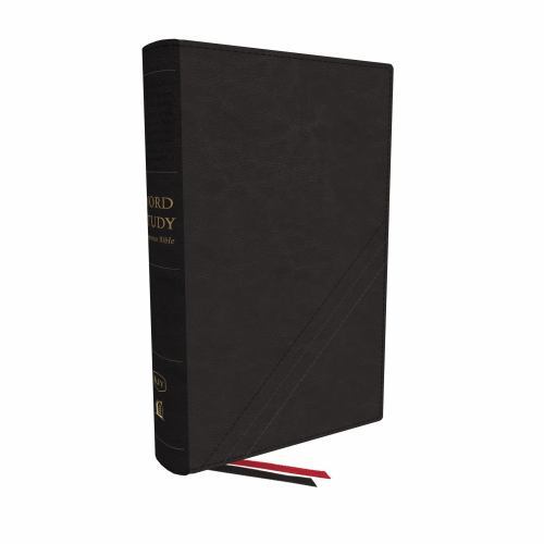 KJV, Word Study Reference Bible, Bonded Leather, Black, Red L... - 9780785294955 - Image 3