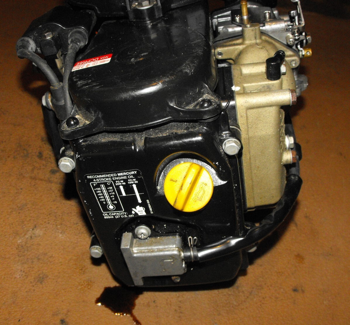 Mercury 8 & 9.9 4 Stroke Fully Dressed Power Head PN 8M0145937 Fits 2005 & Newer