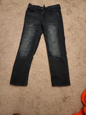Boys Straight Stretch Jeans Cat Jack size 12