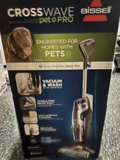 BISSELL CrossWave Black and Pearl White Multi-Surface Vacuum Cleaner