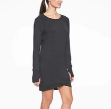 Athleta Criss Cross Long Sleeve Sweater Dress