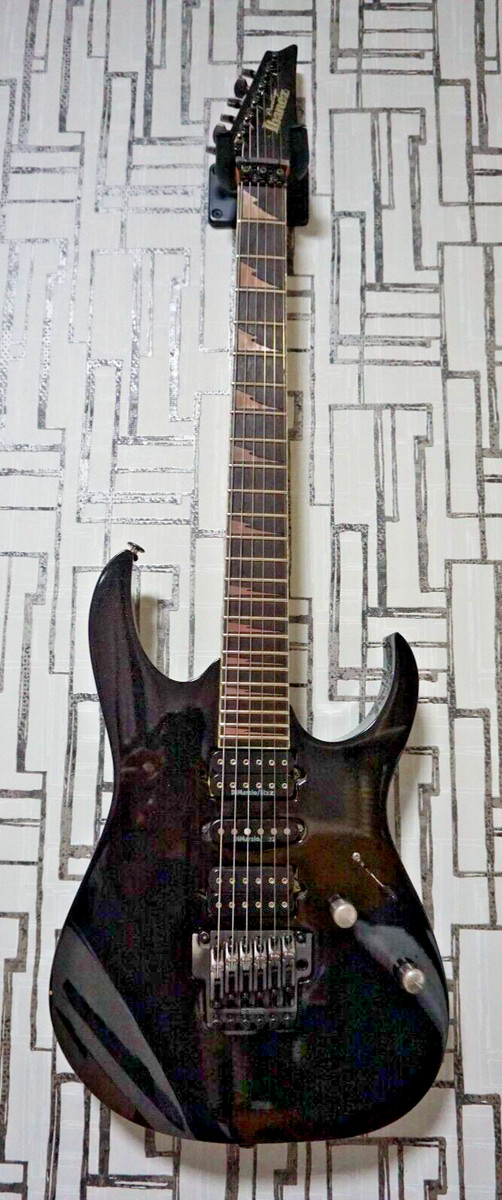 Ibanez Prestige RG2570E-GK 6 String Electric Guitar Black USED | eBay