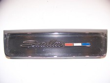 1966 Plymouth Satellite Rear Seat Trim Shroud Emblem Oem 2656361 1966 Plymouth Satellite Rear Seat Trim Shroud Emblem Oem 2656361