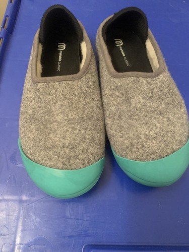 Mahabis Navy Blue Teal Summer Mens Mesh Water Deck Convertible Slip On Shoes Mahabis Classic Mahabis Mahabis Summer Mens Size US 10 EU 44  main image 2