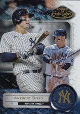 ANTHONY RIZZO TOPPS GOLD LABEL CLASS 3 BASE NEW YORK YANKEES #68 2022 22