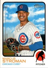 MARCUS STROMAN 2022 Topps Heritage High Number 1973 Oversized Box Topper #OB-MSN