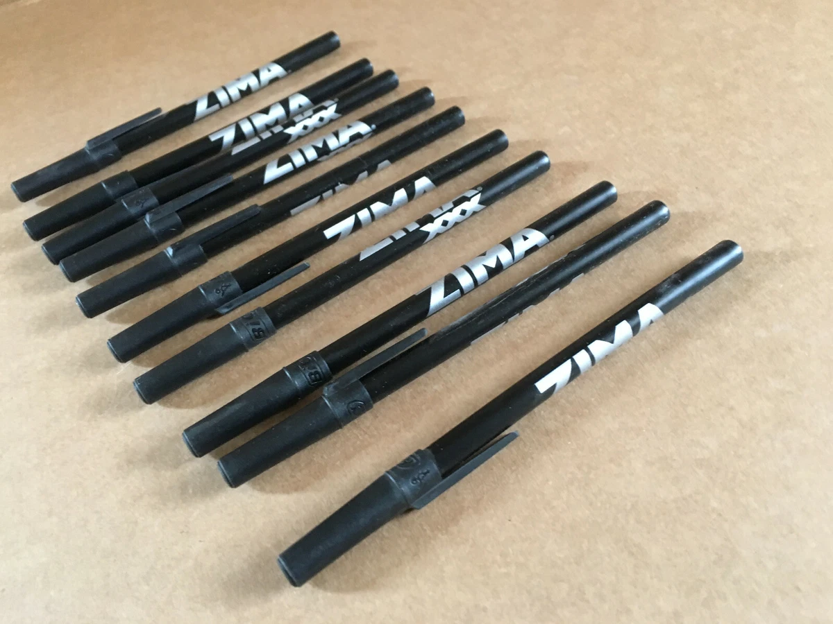 LOT OF 10 ZIMA XXX BEER BIC GRAPHIC BALL POINT BLACK INK PENS | eBay