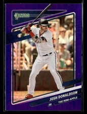 2021 Donruss #79a Josh Donaldson Holo Purple 