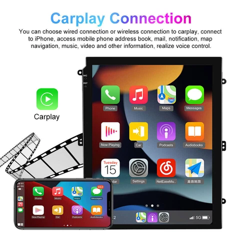 For Ford Ranger PX 2011-2015 Carplay Android 14 Car Stereo Radio FM GPS WIFI SWC - Picture 9 of 19