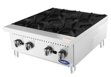 ATOSA ACHP-4 24" Freestanding Cook Stove Range Stainless Steel Hot Plate Burner