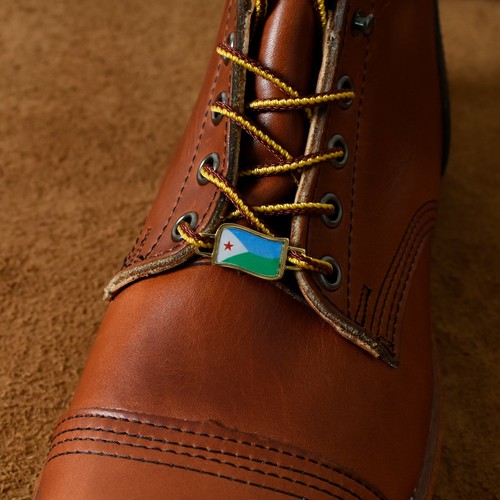 Every Country World Flags Shoes Boot Shoelace Keeper Holder Charm BrooklynMaker - Picture 76 of 296