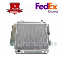 Aluminum 3 Row Radiator For Jeep Wrangler 1987-2006 4.0l 2.4l 2.5l 2101 Cu2101