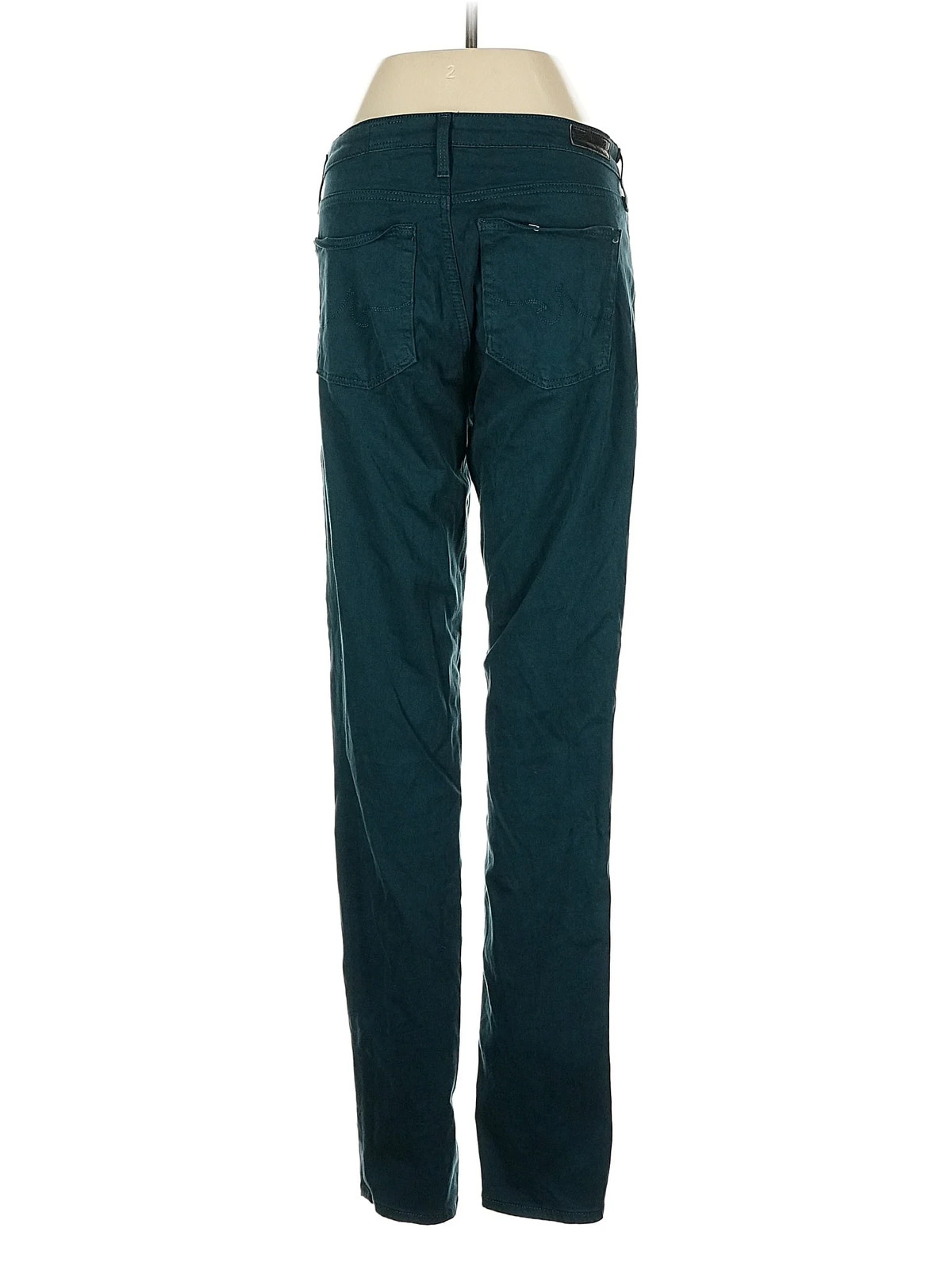 Adriano Goldschmied Women Green Jeans 27W thumbnail 2