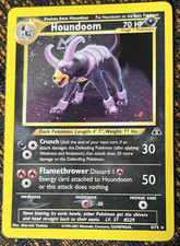 VINTAGE POKEMON CARD Houndoom 4/75 Neo Discovery Holo