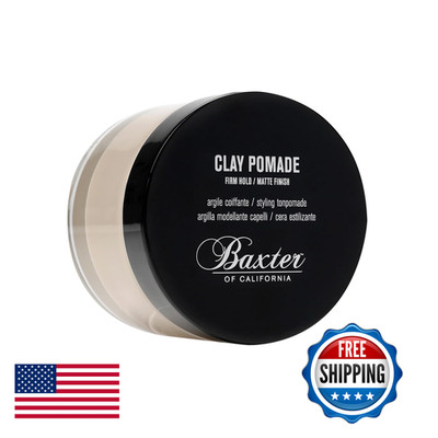 Baxter Of California Clay Pomade Firm Hold / Matte Finish Hair Pomade For Men