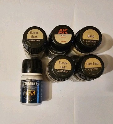 Ammo of Mig - 6 Modellbau Pigmente Set 2