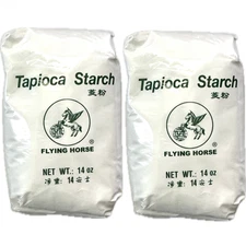 2 Packs Flying Horse Tapioca Starch Thailand Bot Nang 14oz Each