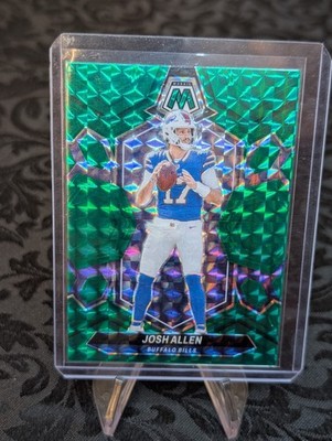 Josh Allen,2024 Panini Mosaic,''Green Prizm'', Buffalo Bills