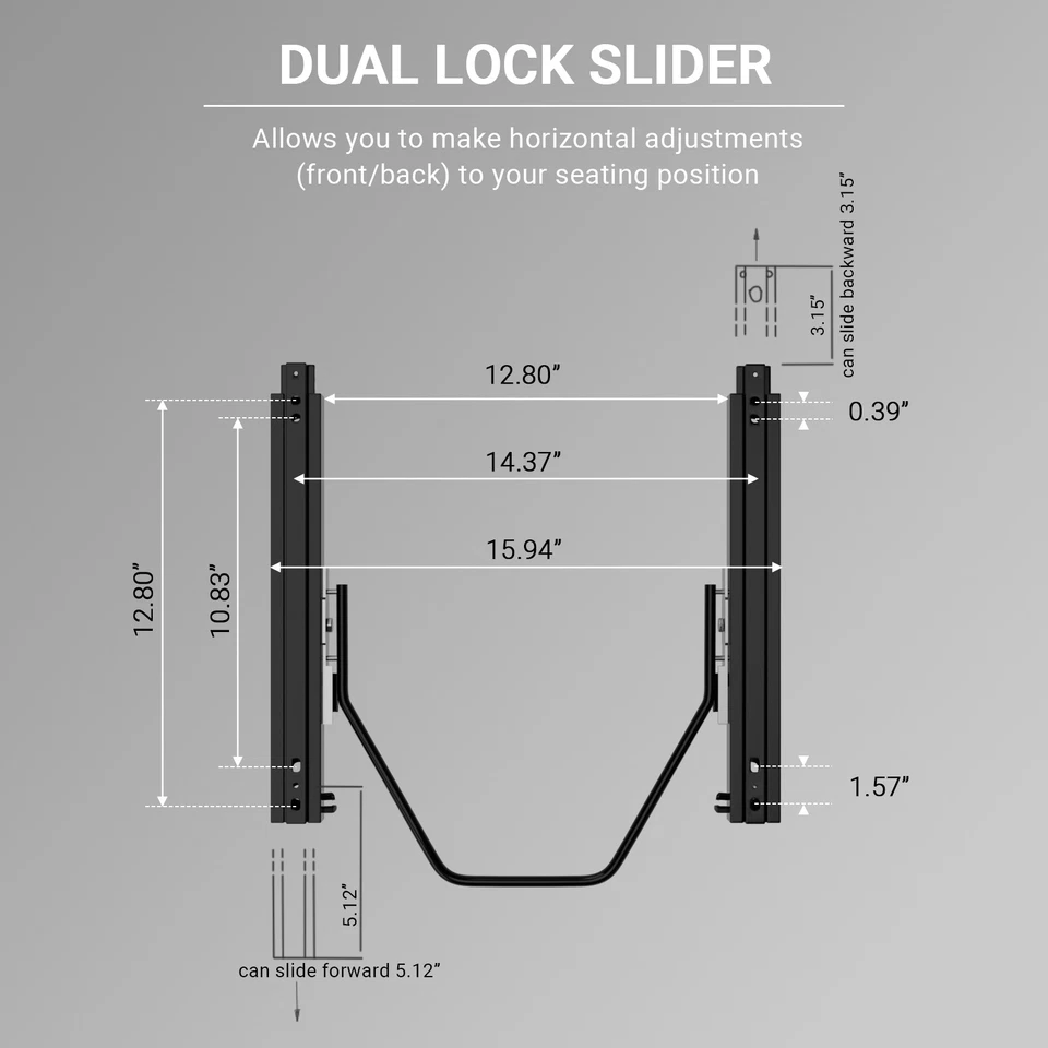 For Jaguar Pair Reclinable Racing Seats Adjustable w/ Dual Sliders PVC Leather - Imagem 3 de 4