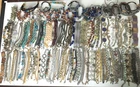 150+ HUGE Vintage Costume to Fashion Jewelry lot Bracelet Tennis Chain Charm