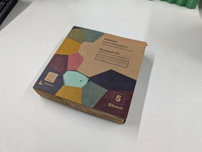 Estimote Proximity Beacons. Developer Kit 4 Bluetooth Low Energy Beacons.