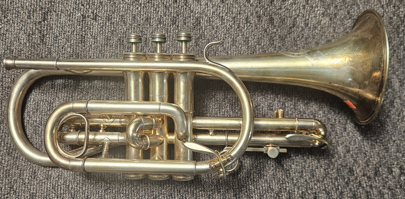  1938 Buescher 400 True Tone Cornet  Transition Model  