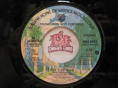 Promo! Al Jarreau   Take Five / Mono, 7'' 45 RPM VG+ (21O)