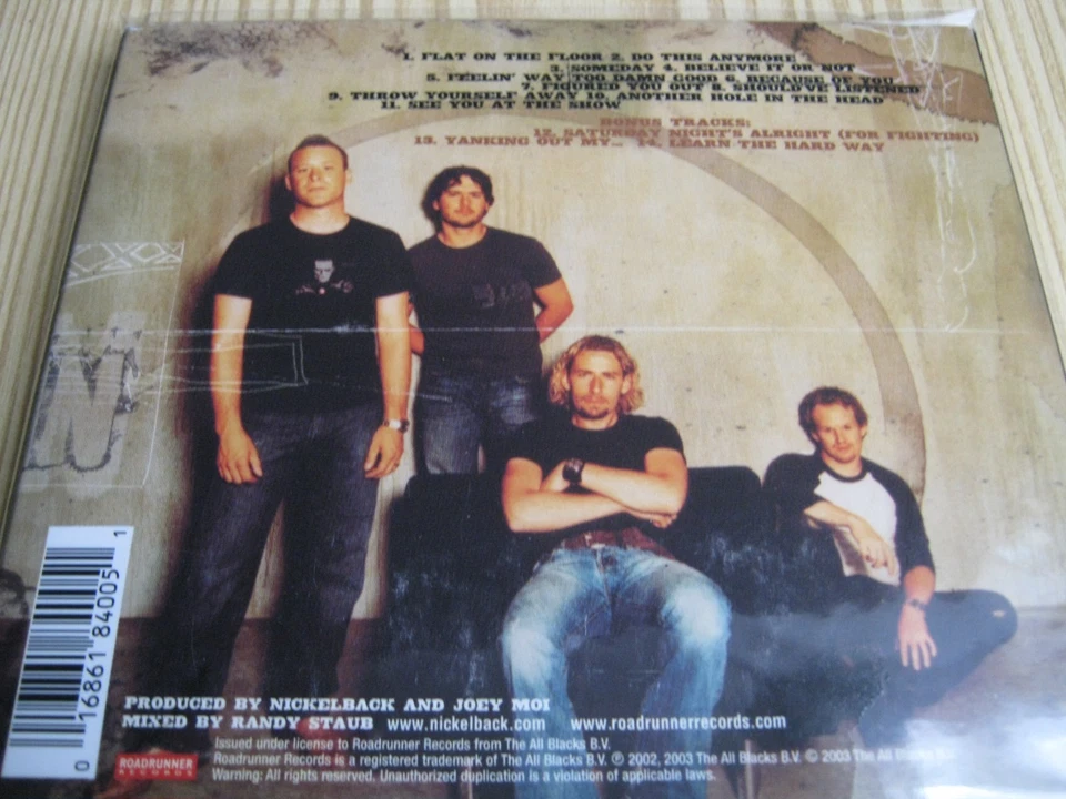 Nickelback "The Long Road-Collector's Edition" (2002) "Someday" + 3 Bonus Tracks - Bild 2 von 2
