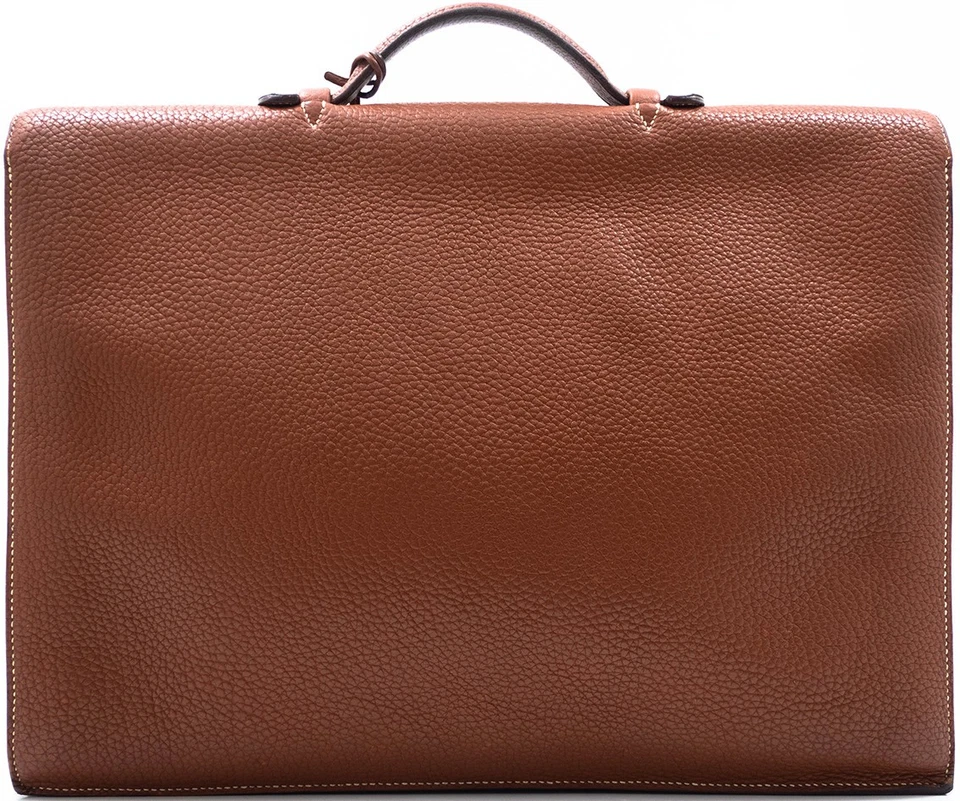 HERMES SAC A DEPECHES 40 BRIEFCASE AKTENTASCHE BAG BUSINESS TASCHE ARBEITSTASCHE - Bild 2 von 4