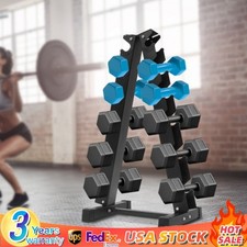 Home Gym Dumbbell Rack Stand Heavy Duty Storage Holder Shelf Weight Rack 300kg