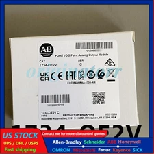 New Allen-Bradley AB 1734-OE2V SER C POINT I/O 2 Point Analog Output Module