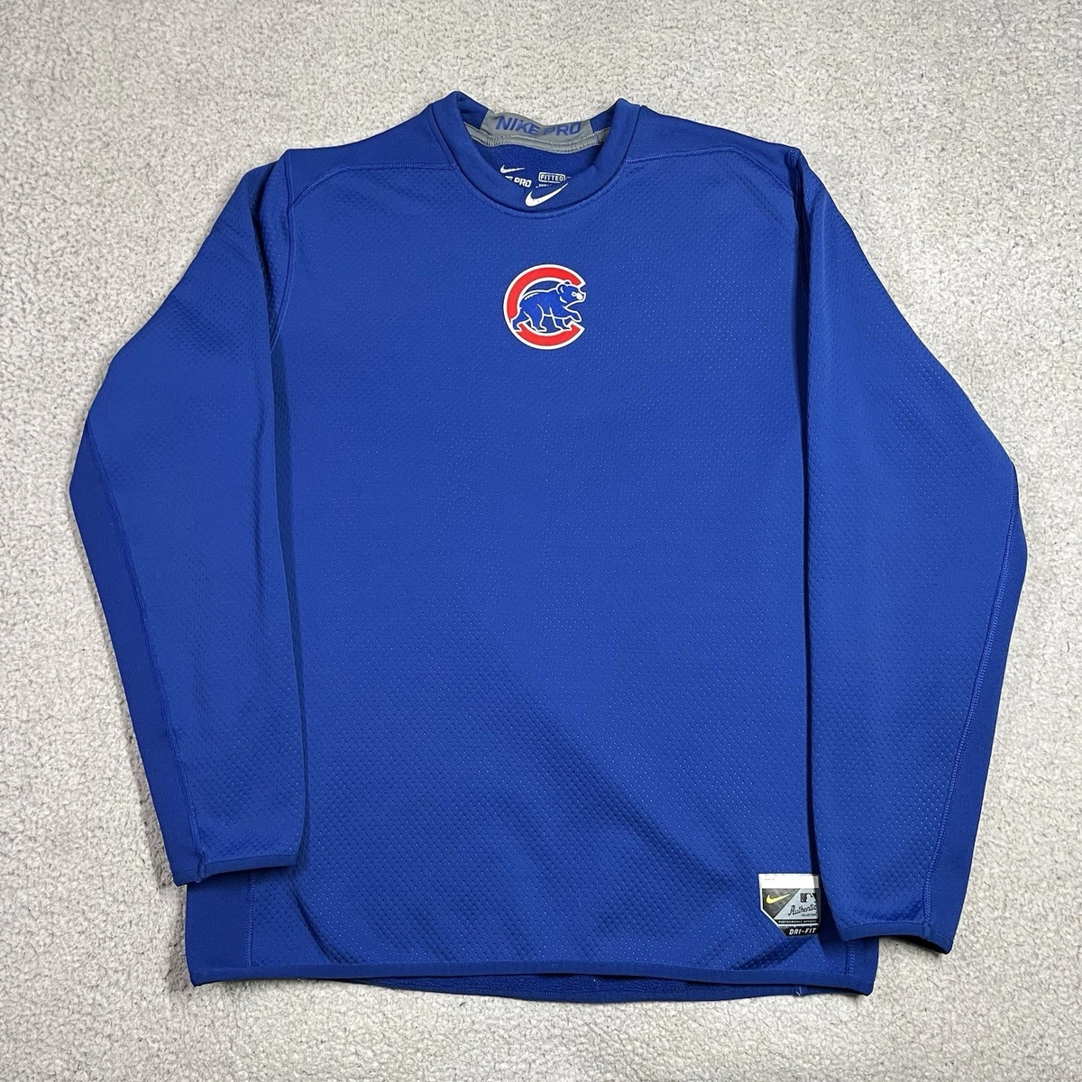 Pullover Vintage Chicago Cubs - LEE SPORT - Taille XL - Bleu - Occasion Très Bon état